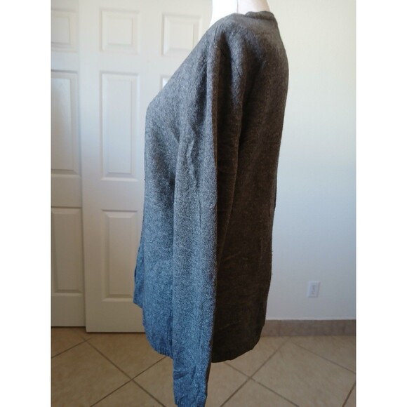 Maria Di Ripabianca Sweater Womens Cashmere Cardigan Gray V-neck Long Sleeve 10 - Picture 5 of 15